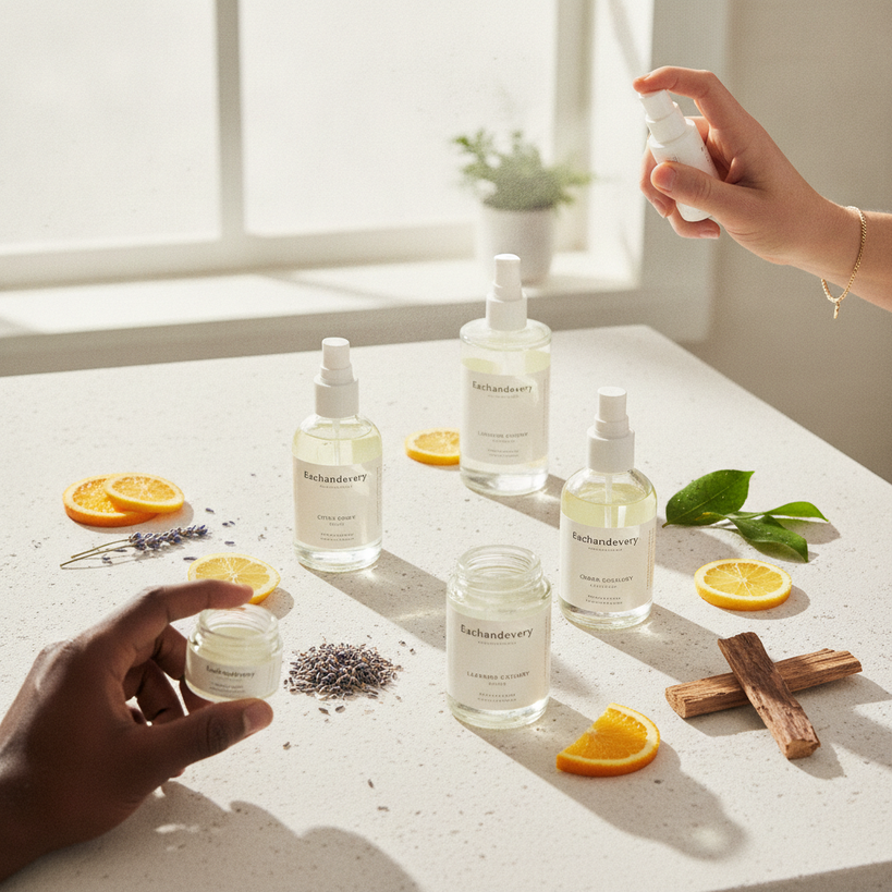 Eachandevery: Natural Scents That Make Self-Care Feel Effortless